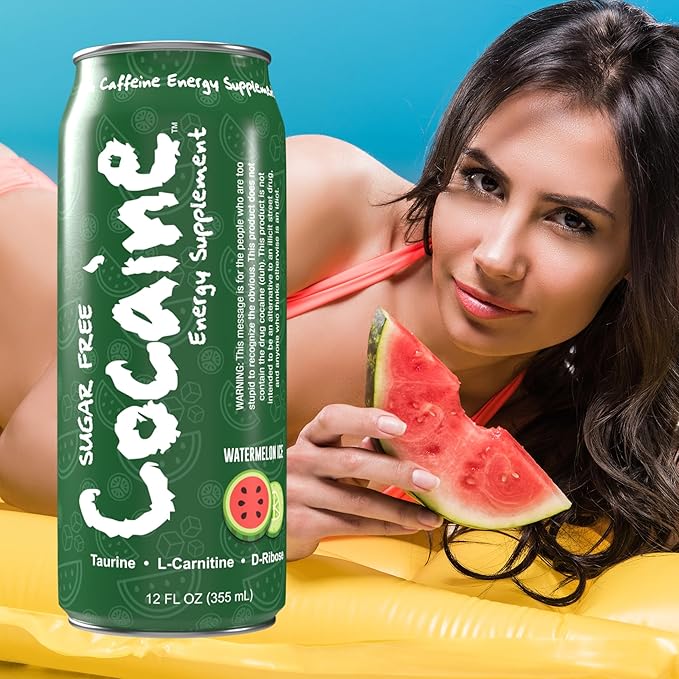 Hype Beverages Official Pre Workout Sugar Free Watermelon Energy Drink - 280mg Caffeine 750mg Taurine 50mg L-Carnitine Vitamin C B6 B12 - Healthy Energy Drinks Natural Flavor - 12 Fl Oz (Pack of