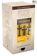 Wolfgang Puck Soft Coffee Pods Fair Trade Organic Colombian 9.5 Gram 18-Count (Pack of 3)