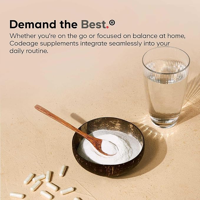Codeage Marine Collagen Powder - Wild-Caught Hydrolyzed Fish Collagen Peptides - Type 1 &amp 3 Collagen Protein Supplement - Amino Acids for Skin Hair Nails - Paleo Friendly Non-GMO 15.87 Ounces