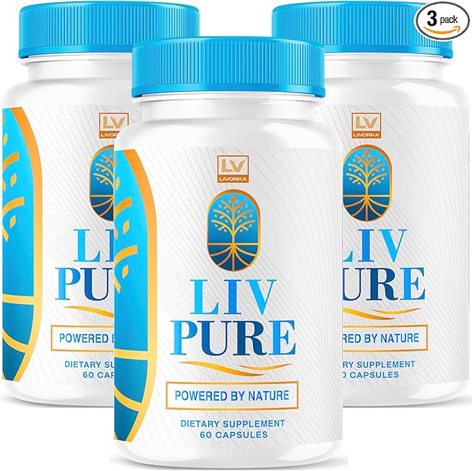 (3 Pack) Liv Pure Liv Pure Reviews Liv Pure Pills Liv Pure Pills Reviews Livpure Liv Pure Capsules Liver LivPure Pill Now in Capsules 180 Capsules for 90 Day.