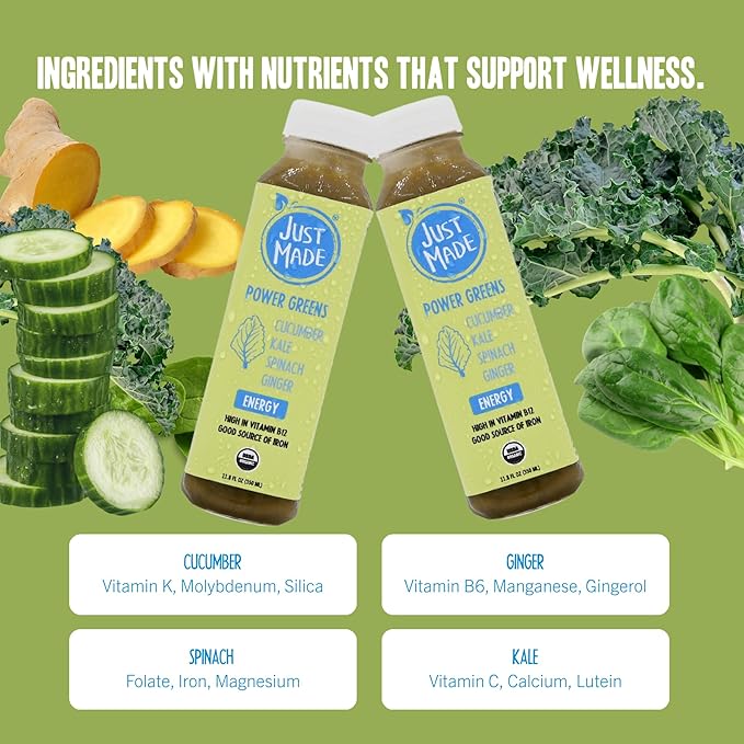 JUST MADE JUICE Power Greens 11.8 FZ