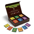 Pride Of India - Natural Herbal Tea Chest - 72 Tea Bags Assorted - Hand packed Best for Gifting Holidays Tea Parties Corporate/Restaurant Use - Healthy Supplemental Teas Beautiful Box &amp Clear