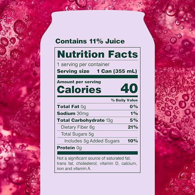 OLIPOP Prebiotic Soda Pop Classic Grape Pantry Pack Packed with Prebiotics Fiber and Botanicals Gluten Free GMO Free 12oz (12-Cans)