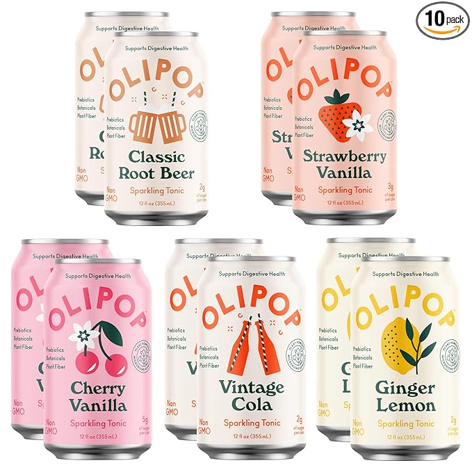 Banana Cream Prebiotic Soda