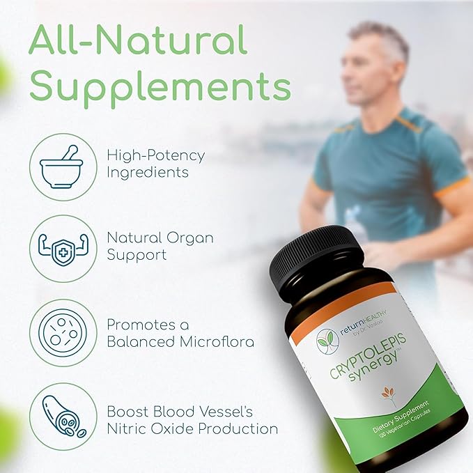Cryptolepis Synergy Immune Support Vitamins Immune System Booster for Adults Liver Lymphatic &amp Immune Support Supplement Supports Lyme &amp Natural Parasite Defense 120 Capsules 3 Pack
