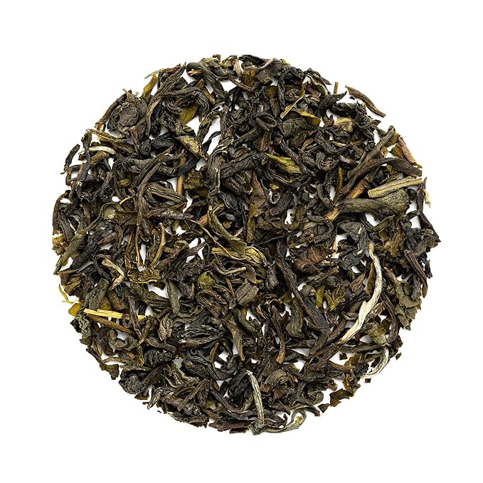Heavenly Tea Leaves Organic Jasmine Green Bulk Loose Leaf Green Tea 1 Lb. (Approx. 200 Servings) - Antioxidant &amp Immune Boosting Hot or Iced Tea Great Natural Energy Source