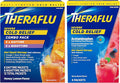 Theraflu Combo Daytime and Nighttime Severe Cold Relief Honey Lemon Flavor Powder and Daytime Severe Cold Relief Berry Burst Flavor Powder 6 Daytime + 6 Nighttime and 6 Berry Burst Powder Packets