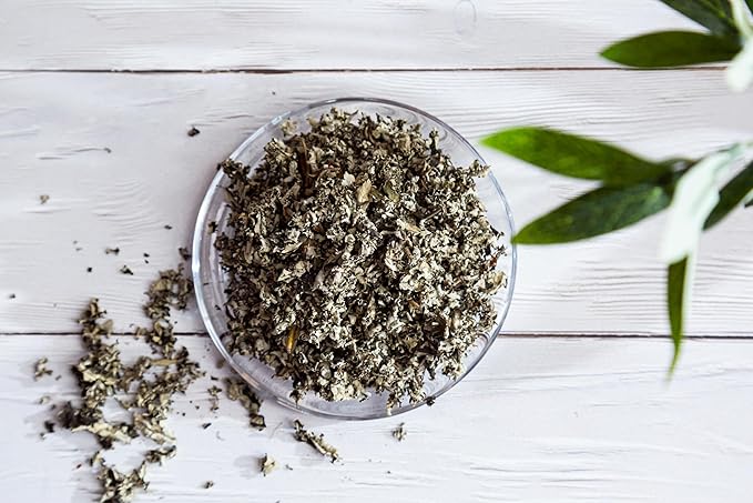 Raspberry Leaf Tea - 16Oz (REAL WILD HARVEST) | 100% USDA Certified ORGANIC | Loose Leaf (Rubus idaeus aka Wild Raspberry Leaves) Cut &amp Sifted