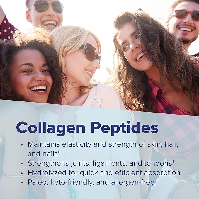 Superior Source Collagen Peptides Hydrolyzed Collagen - from Grass-Fed Cows - Supports Healthy Hair Skin Nails Ligaments &amp Tendons - Gluten-Free &amp Dairy-Free - Unflavored 12.7 oz