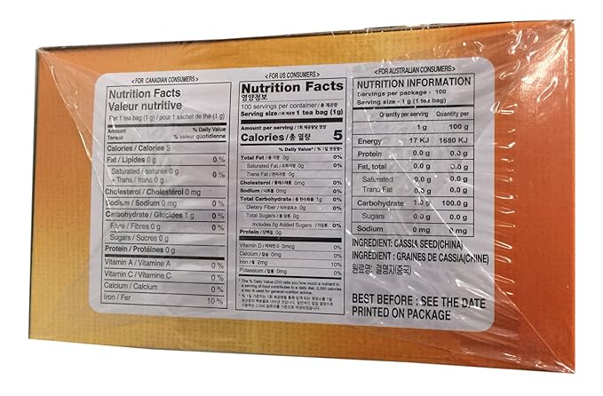 Surasang Korean Tea (Cassia Seed 1 Pack)
