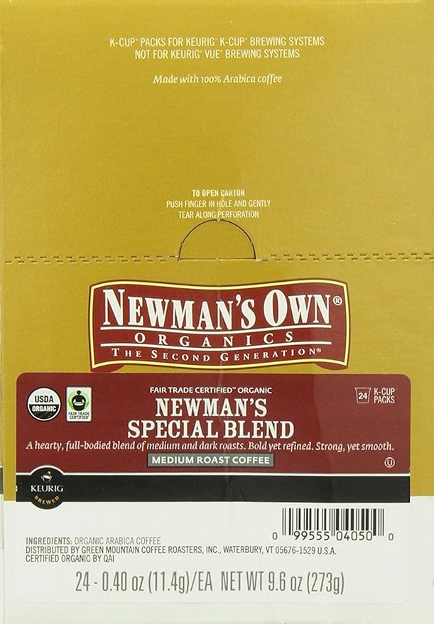 Keurig K Cups 108-Count Newman's Own Coffee Pods