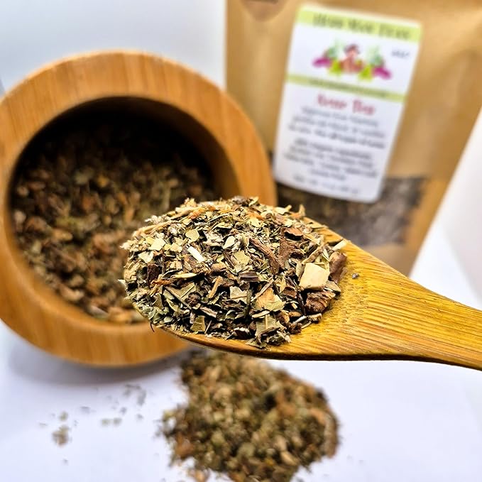 ACNE TEA – Organic Herbal Blend to Support Clear Skin &amp Complexion – Formulated by Master Herbalist Khabir – 100% Organic Non-GMO No Additives