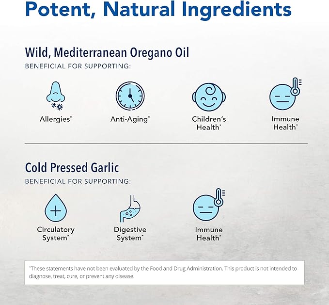 NORTH AMERICAN HERB &amp SPICE OregaMax - 90 Vegi Caps - Pack of 3 - Healthy Digestive &amp Immune Support - Oreganol P73 Oregano Oil Supplement with Garlic &amp Onion - Non-GMO - 270 Total Serving