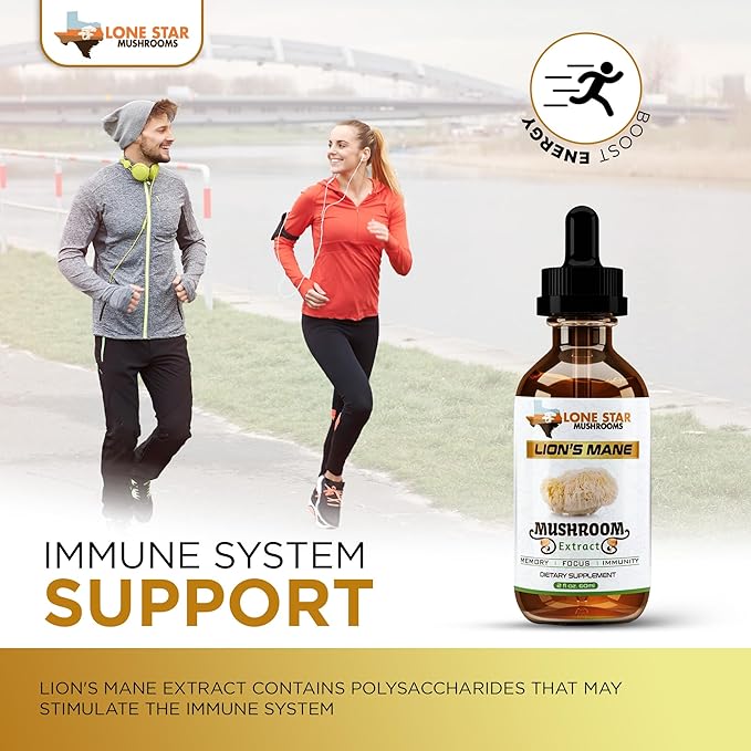 Lions Mane Dual Liquid Extract/Tincture | Organic Fruiting Bodies only | Grown in USA | Highly Concentrated | Memory Focus Immunity | No Grain/Filler