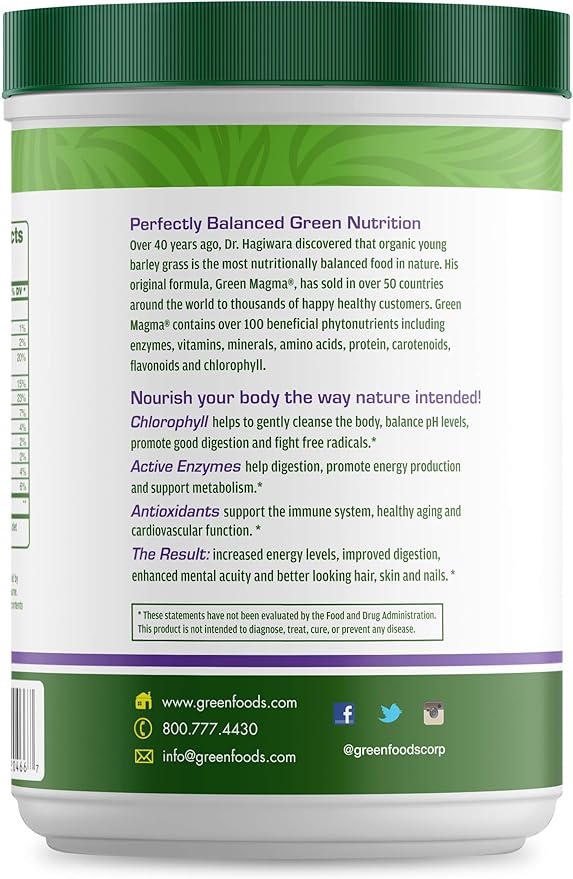 Green Foods Green Magma 10.6 Ounce