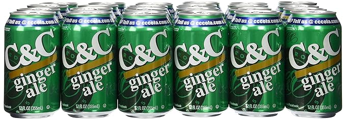 C&ampC Gingerale 12 Oz 24 Count