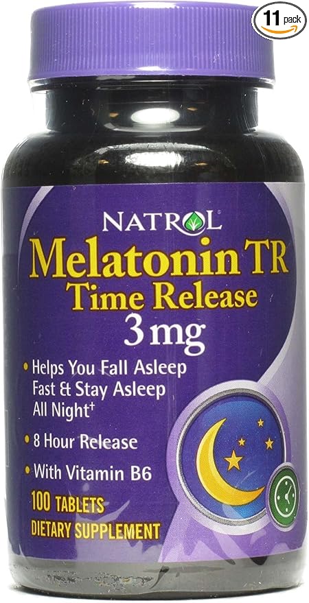 MELATONIN TR 3MG 100 tablets pack of 11