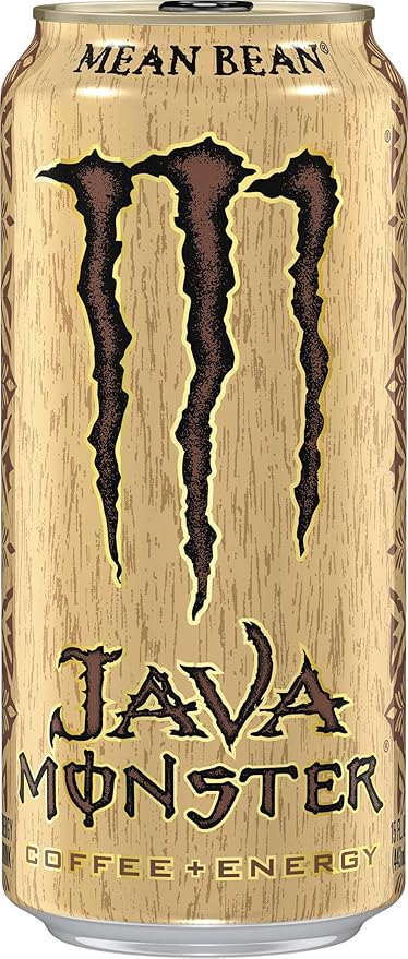 Monster Energy Java Monster Mean Bean Coffee + Energy Drink 15 Ounce | Pack of 12