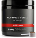 Mushroom Coffee – Functional Coffee with 10-Mushroom Full-Spectrum Blend – Real Arabica Instant Coffee – North American Grown Mushrooms – Third-Party Tested