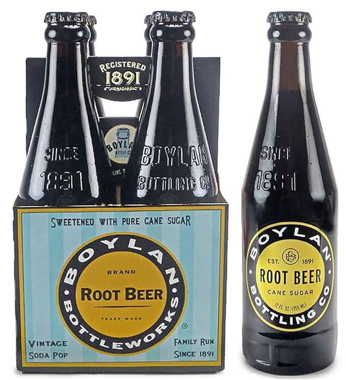Boylan Soda Root Beer 12 Fl Oz 12Count