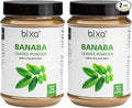 bixa BOTANICAL Ayurvedic Natural Herbal Supplement Banaba Leaf Powder Pure Authentic Premium Quality (Lagerstroemia speciosa) 7 Oz (200g) Natural Antioxidants (Pack of 2)
