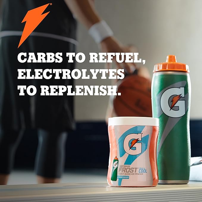 Gatorade Instant Powder Glacier Freeze 21 Ounce (Pack of 32)
