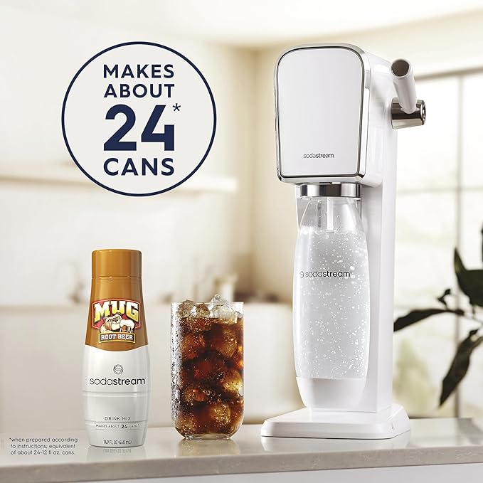 SodaStream Mug Root Beer Drink Mix pack of 4