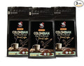 decaf arabica coffee ground - DECAF COLOMBIAN GROUND COFFEE - Medium Roast 100% Pure Arabica swiss water processed non gmo - colombian decaf coffee by SWAN LIFE ESSENTIALS - 3 Bags (36 Oz)