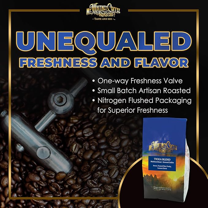Mt. Whitney Tioga Blend Coffee (Ground 5 Lb)