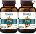 Himalaya Organic Arjuna Blood Pressure Supplement for Cardiovascular Wellness and Heart Health 700mg 60 Count (Pack of 2)