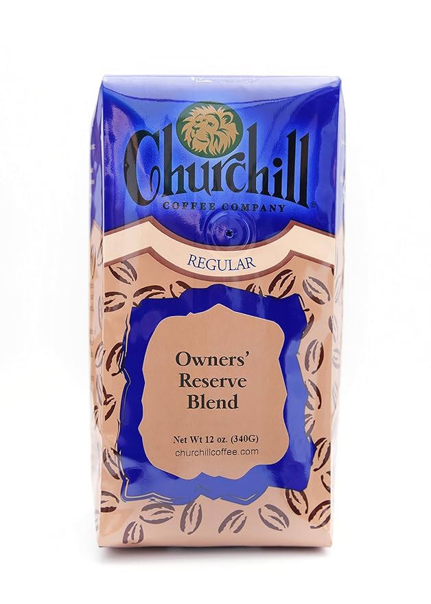 Churchill Coffee Owner's Reserve Blend 12 oz - Ground