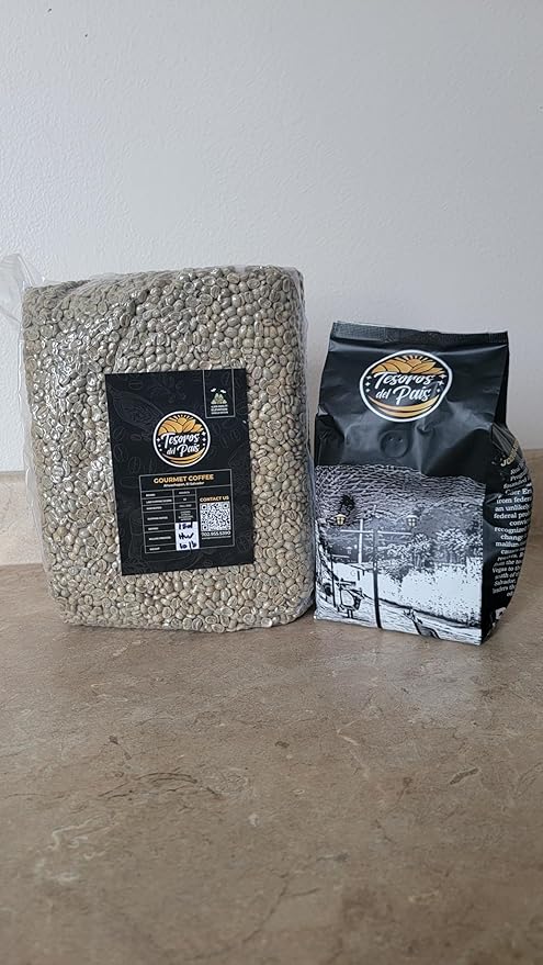 Tesoros Del Pais Green Unroasted Coffee Beans Ahuachapan El Salvador Single Estate High Elevation (10 lb Honey Washed)