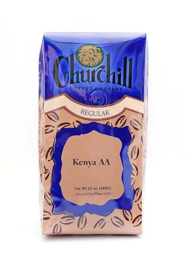 Churchill Coffee Kenya AA 12 oz - Ground