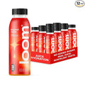 Beyond Apple Juice Drinks by Loom Low Sugar Juice Real Fruit No Added Sugar Healthy Hydration 35 Calories Non-GMO 12 oz bottles 12 pack