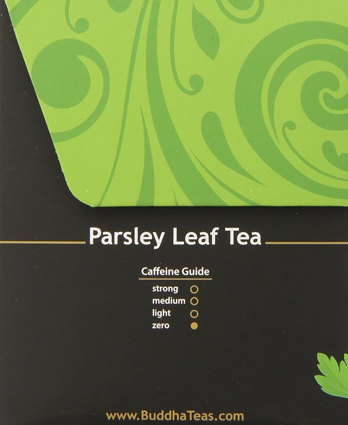Buddha Teas Parsley Leaf Tea 18 Count (Pack of 6)