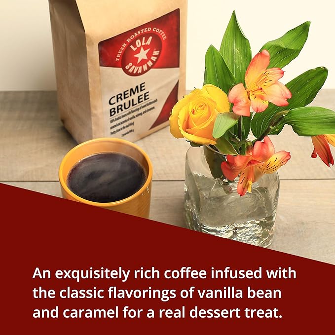 Lola Savannah Crème Brulée Ground Caffeinated Coffee 2lb