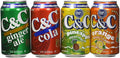 C&ampC Tropical Variety Soft Drink 24 Count 12 Ounce