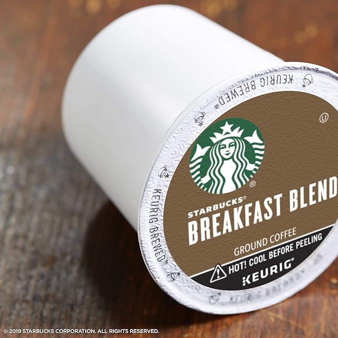 Starbucks Breakfast Blend Coffee K-Cups24 K-Cups count(0.44 OZ each)