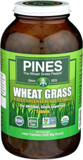 Pines Organic Wheat Grass 1400 Count Tablets