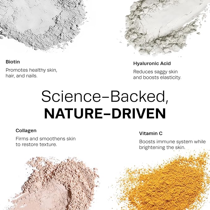Hot Vita Hair Skin and Nails Vitamins – Biotin Collagen &amp Vitamin C Supplement for Immune Support Nail Strength Hair Growth &amp Skin Glow – Vegan Formula for Women – Supports a Radiant Comple