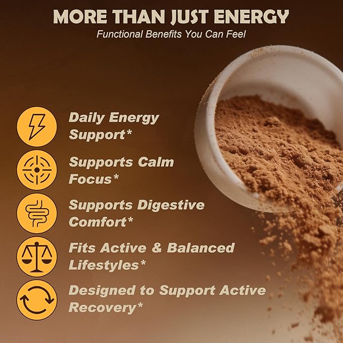 Protein Coffee Powder Whey Protein Iced Coffee | 14-Mushroom Blend with Reishi &amp Lion’s Mane L-Theanine Ashwagandha &amp DHA | No Added Sugar Keto Friendly Gluten Free | Cinnamon Flavor 20