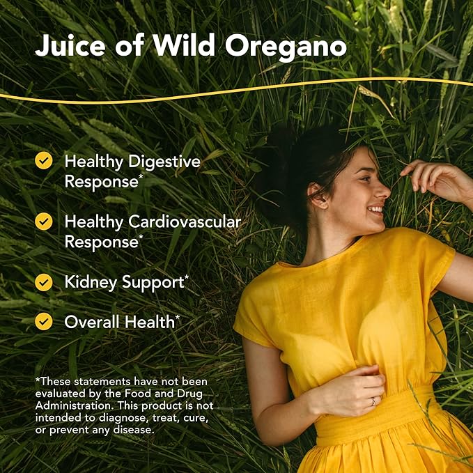 NORTH AMERICAN HERB &amp SPICE Oreganol P73 Juice - 12 fl oz Pack of 2 - Wild Oregano Oil - Heart &amp Digestive Health - Kidney Pancreas &amp Liver Support - Non-GMO - 346 Total Servings