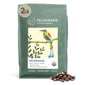 Pachamama Organic Coffee - Nicaragua Medium Roast Whole Bean Coffee - 2 lb - Farmer Owned &amp Regenerative