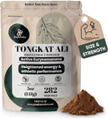 Jungle Powders Tongkat Ali for Men Powder 200:1 Extract 282 Servings 5 Ounce Bag Eurycoma Longifolia Powder Supplement Tonkat-Ali Pure Longjack Root Traditional Mens Health Support for Drive Passion
