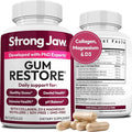 Gum Restore - Gum Repair for Receding Gums | Teeth Magnesium Supplements Oral Care Remineralizing Dental Health Vitamins for Adults | 1 Month Supply 180 Capsules Made in USA