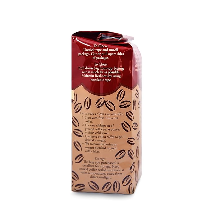 Churchill Coffee Strawberry Shortcake 12 oz - Ground