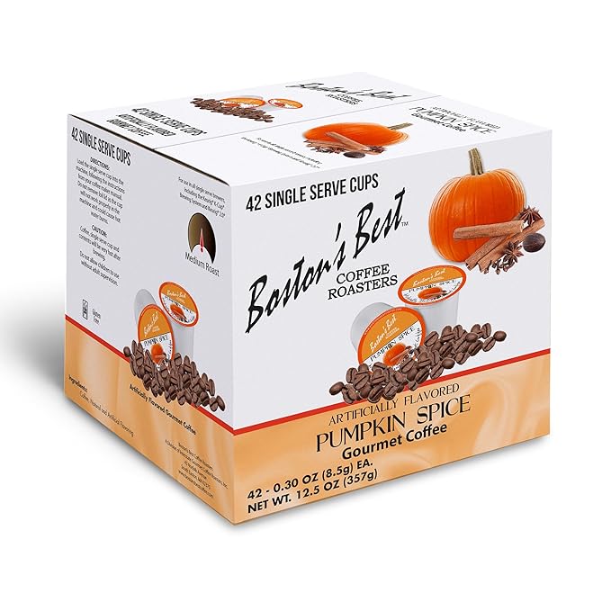 Boston's Best Single Serve Coffee Pumpkin Spice12.6 oz 42 Count