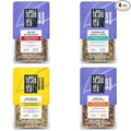 Tiesta Tea - 4 Autumnal Tea Blends Loose Leaf Premium Blend Non-Caffeinated Make Hot or Iced Pouch of Pumpkin Spice Cozy Chai Chamomile Mint Meyer Lemon Zest Pack of 4