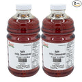 Nature Blessed 100% Pure Domestic Apple Fruit Juice Concentrate - 2 Quarts (2/32 fl oz Bottles) Applications: Home Wine Making Brewing Mead Distilling Hard Cider Smoothies