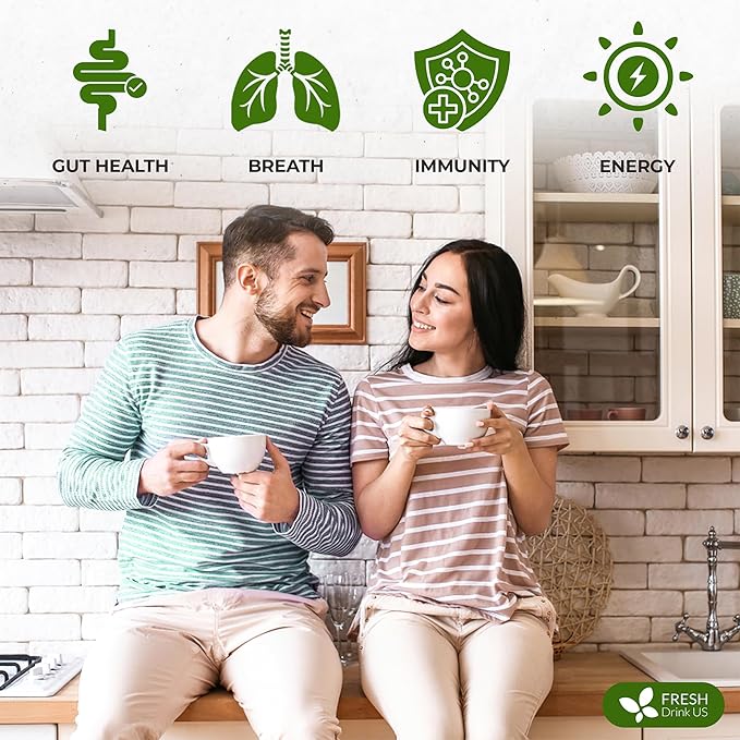 FreshDrinkUS Glucose Functional Loose Leaf Tea | 4oz | Herbal Blend of Gymnema Milk Thistle Dandelion Root Cinnamon &amp Ashwagandha – Naturally Caffeine-Free Premium Quality Balanced Flavor. V